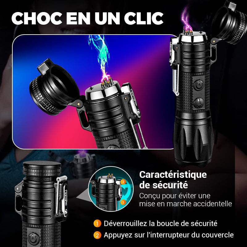Lumière Forte Multifonction et Rechargeable