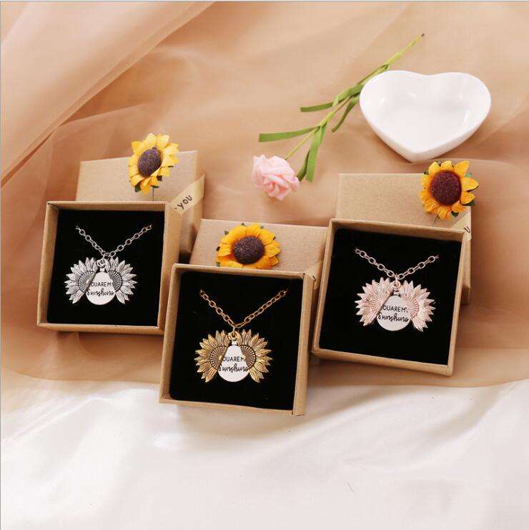 Collier “Tu es mon soleil” : Tou are my Sunshine