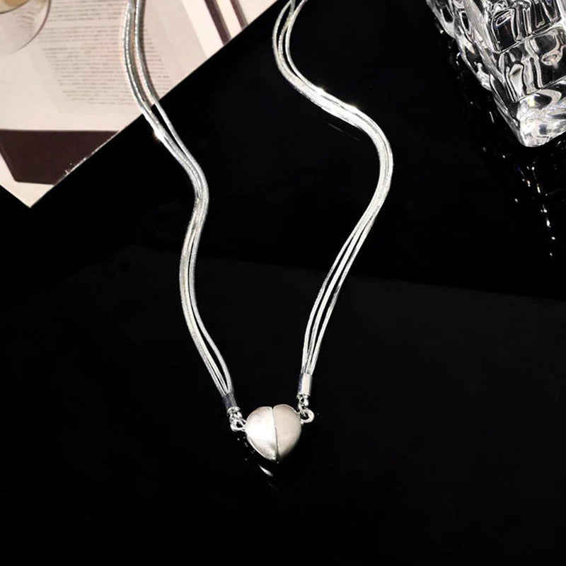 Collier pendentif d'amour magnétique d'attraction