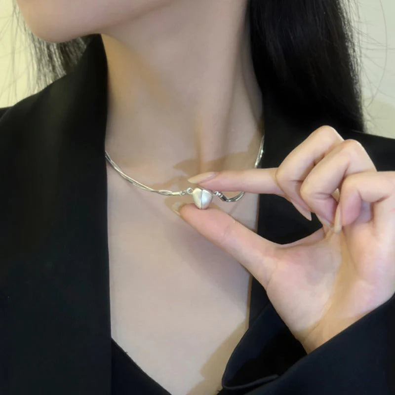 Collier pendentif d'amour magnétique d'attraction