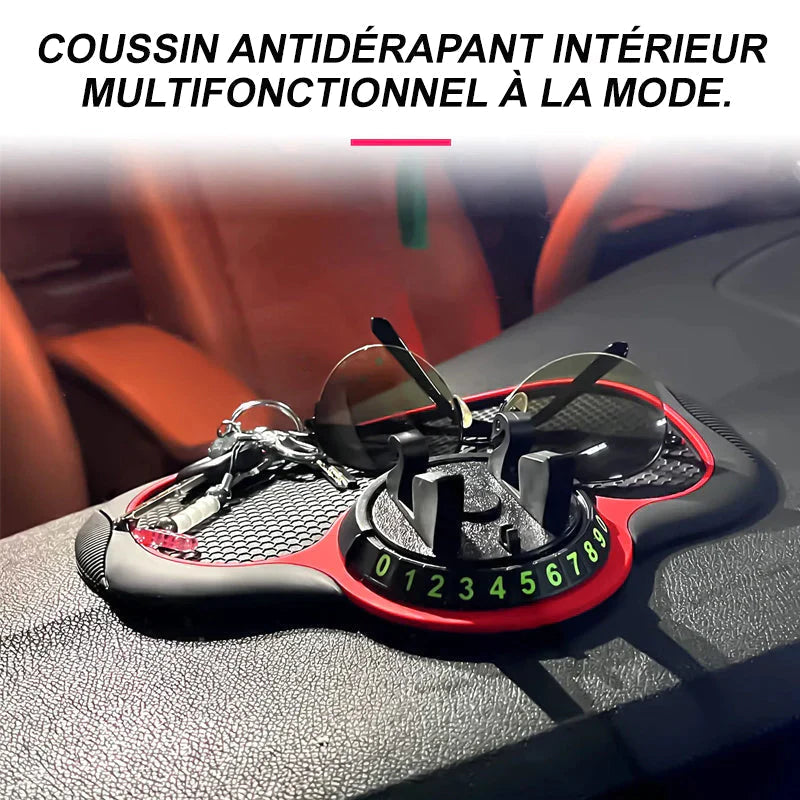 Tapis de Téléphone Antidérapant 4 en 1 pour Voiture