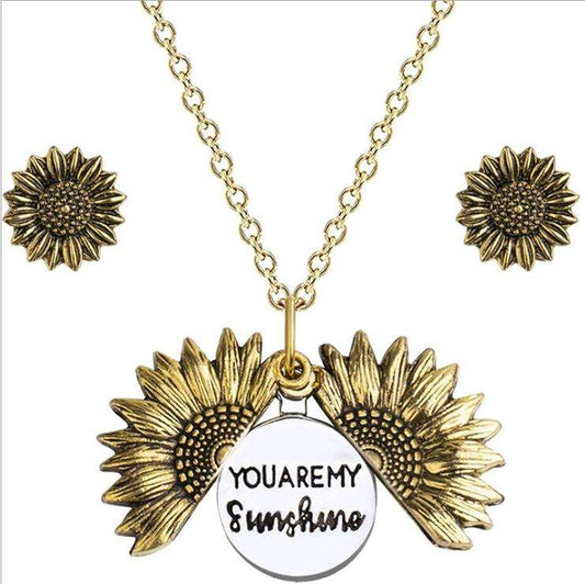 Collier “Tu es mon soleil” : Tou are my Sunshine