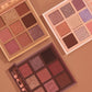 Fards à Paupières NUDE : Palette PRO de 9 Couleurs